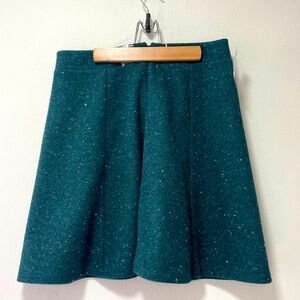 Teal tweed squirt, LOFT women’s size 2